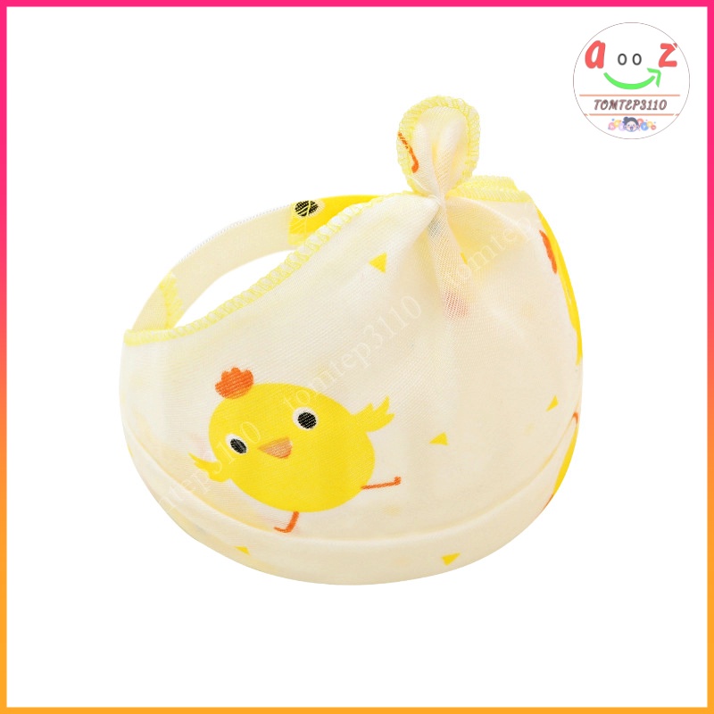 Mũ Che Thóp Sơ Sinh Chất Liệu 100% Cotton Cho Bé 0 - 6M