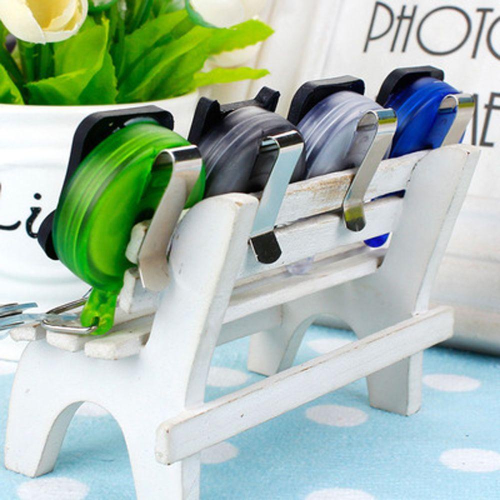 Kẹp Giữ Thẻ ID/Thẻ Tên Bằng Silicon Hình Iron Man Dễ Thương Có Thể Thu Gọn Cho Y Tá Bác Sĩ