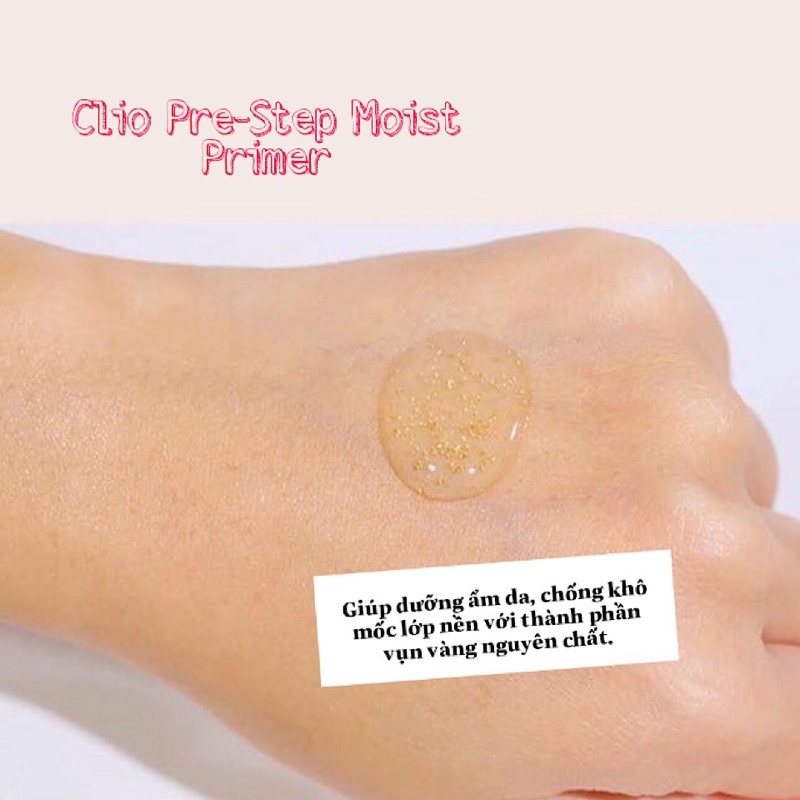 Kem lót Clio Pre-Step Moist Primer 30ml