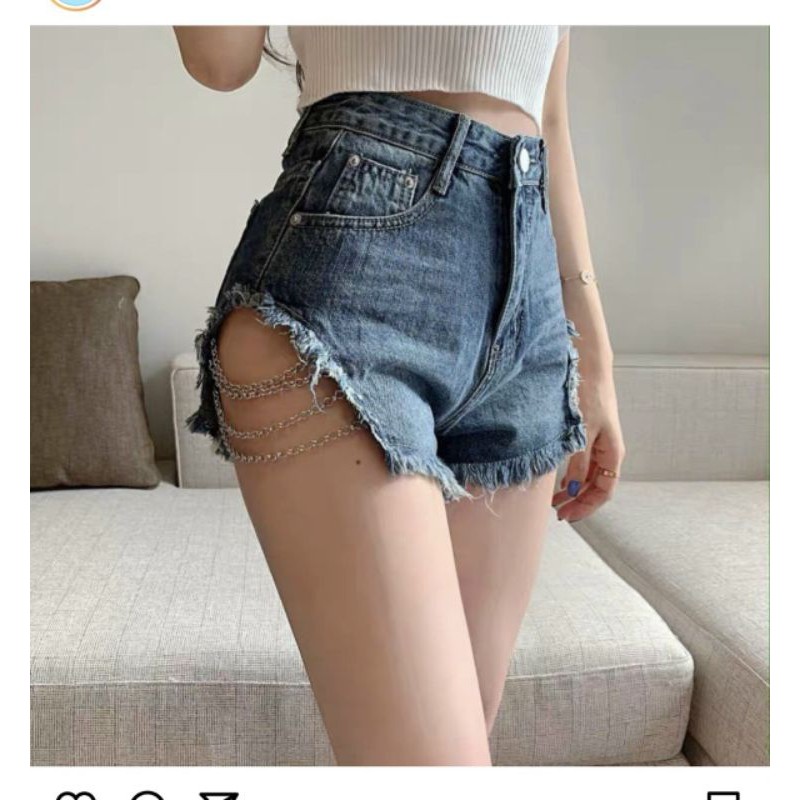 ☘️QUẦN JEAN PHỐI XÍCH TẠO CẢM GIÁC CHÂN DÀI☘️