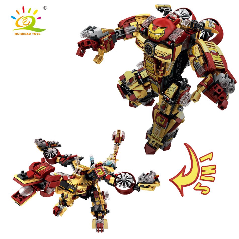 Mô Hình Lắp Ráp Lego Nhân Vật Iron Man MK36 MK85