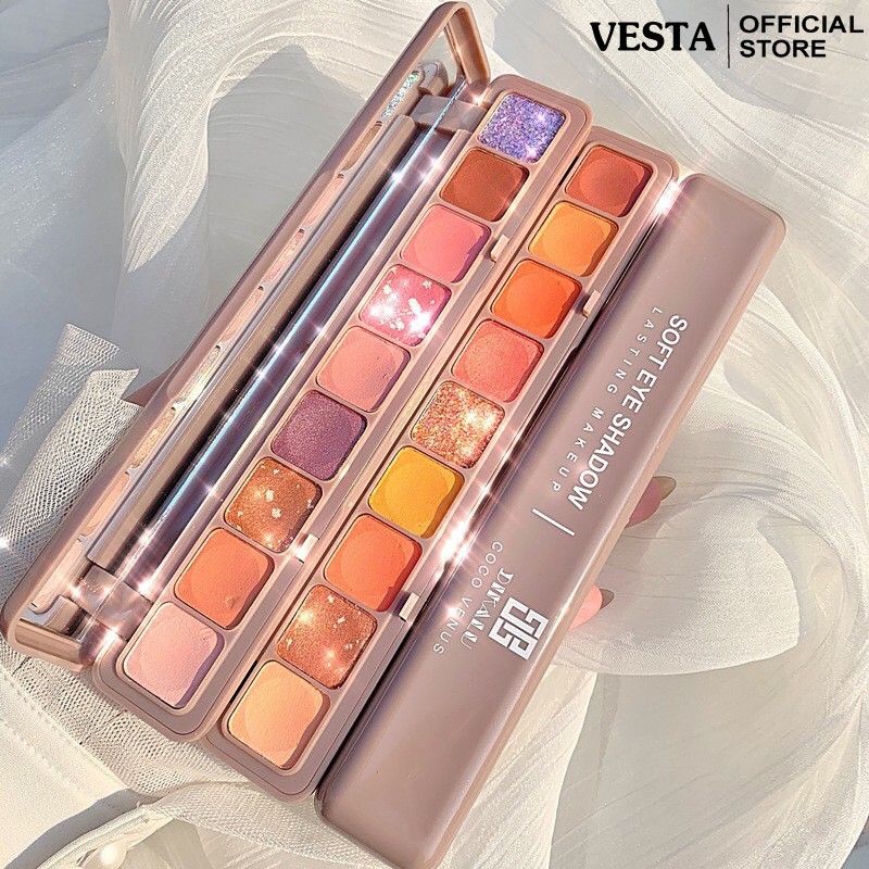 Phấn Mắt Nhũ Lameila - Bảng Phấn Mắt 9 ô Fulezi Soft Eye Shadow | BigBuy360 - bigbuy360.vn