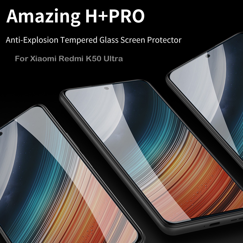 Kính Cường Lực Redmi K50 Ultra Nillkin Amazing H+Pro 0.2MM Kính Cường Lực Cho Xiaomi Redmi K50 Extreme Edition