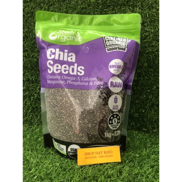 1kg Hạt Chia Tím Úc