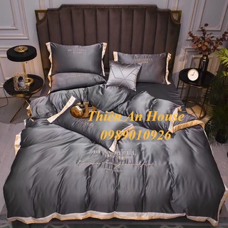Bộ chăn ga kèm vỏ gối LỤA THÁI DREAM CITY