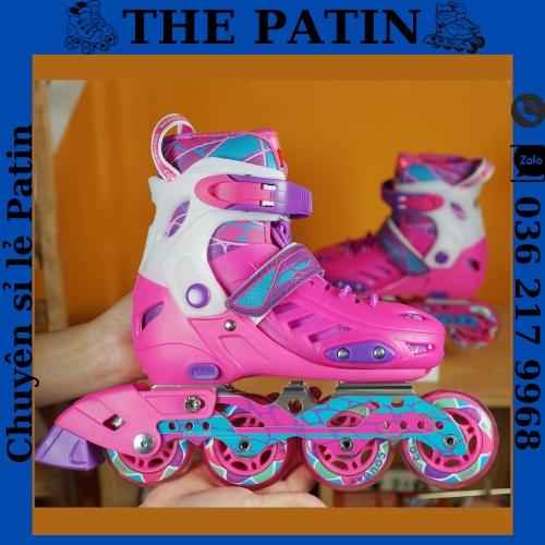 Giày Patin Cougar CR1, Patin trẻ em, giày trượt Patin Cougar CR1 chính hãng cao cấp có phát sáng giá rẻ