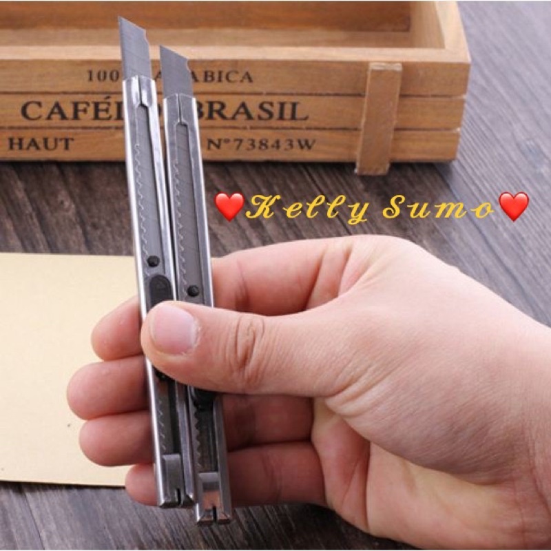 Dao rọc,  dao cắt giấy nhỏ gọn bằng thép không gỉ