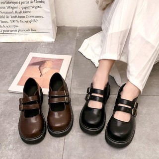 Giày búp bê lolita cao 3cm ulzzang