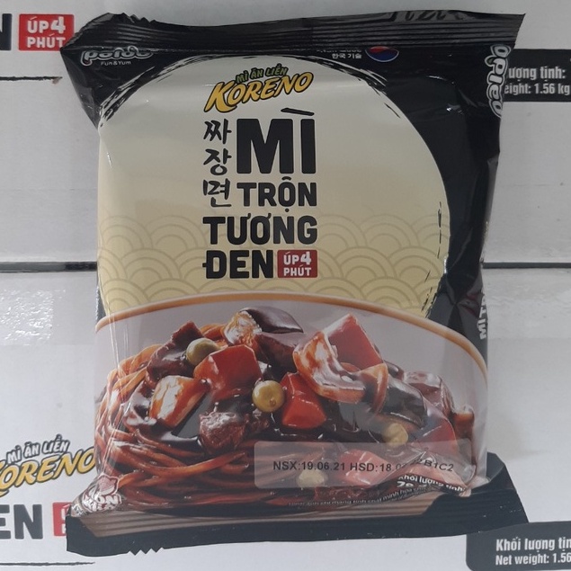 Mì Trộn Tương Đen Koreno Gói 78g | BigBuy360 - bigbuy360.vn
