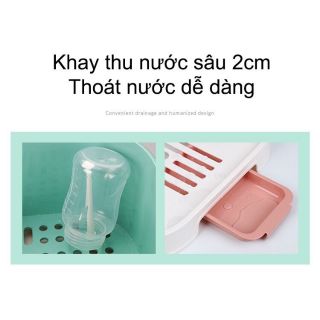 Khay úp bình sữa cao cấp Jupin