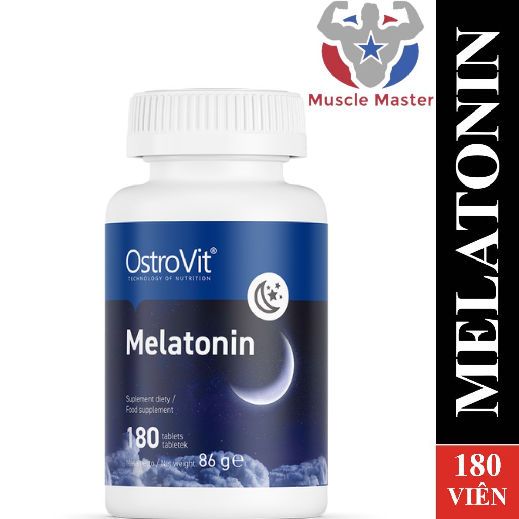 Thực Phẩm Bổ Sung Giúp Ngủ Ngon Hơn Ostrovit Melatonin 180 Viên