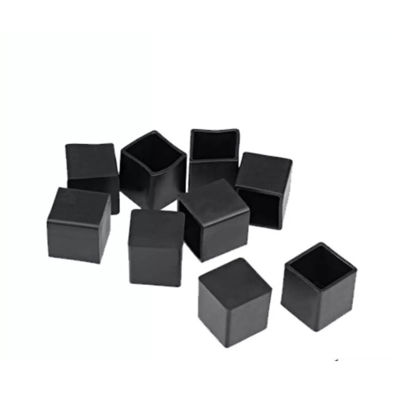 Combo 10 Chụp bịt cao su ngoài sắt hộp 30x30 Kimkhihocngan nút bịt đầu sắt hộp, cửa cổng sắt
