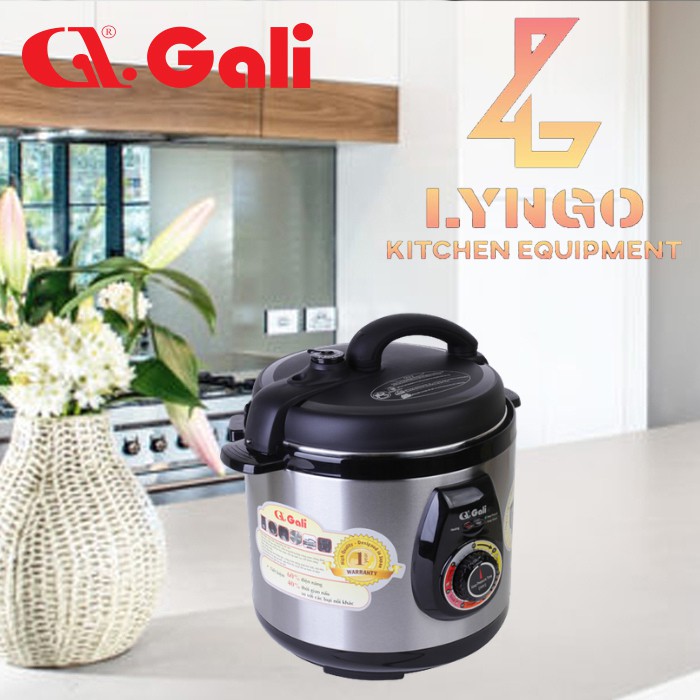 Nồi áp suất đa năng GALI GL-1601 6 Lít / BẢO HÀNH 12 THÁNG CHÍNH HÃNG