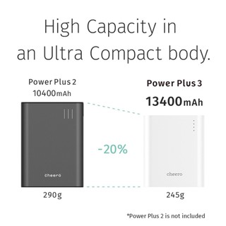 Sạc dự phòng Cheero Power Plus 3 mini CHE-068 6700mAh