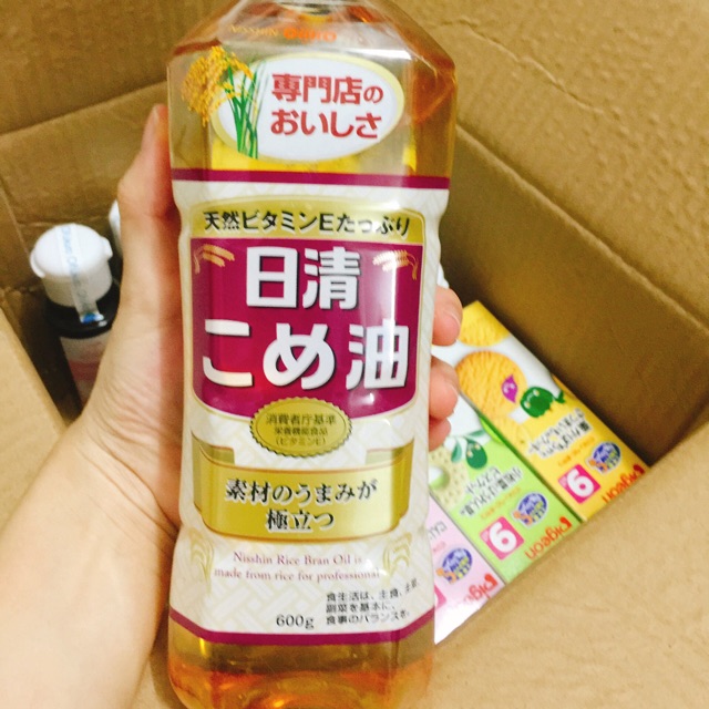 Dầu gạo Nishin Nhật Bản