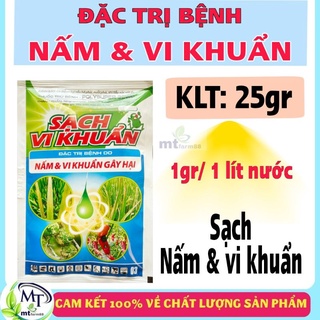 Sạch Vi Khuẩn 25g - POLYSUPER 32WP - Đặc Trị Bệnh Do Nấm Và Vi Khuẩn Gây Hại Trên Các Loại Cây Trồng 25g