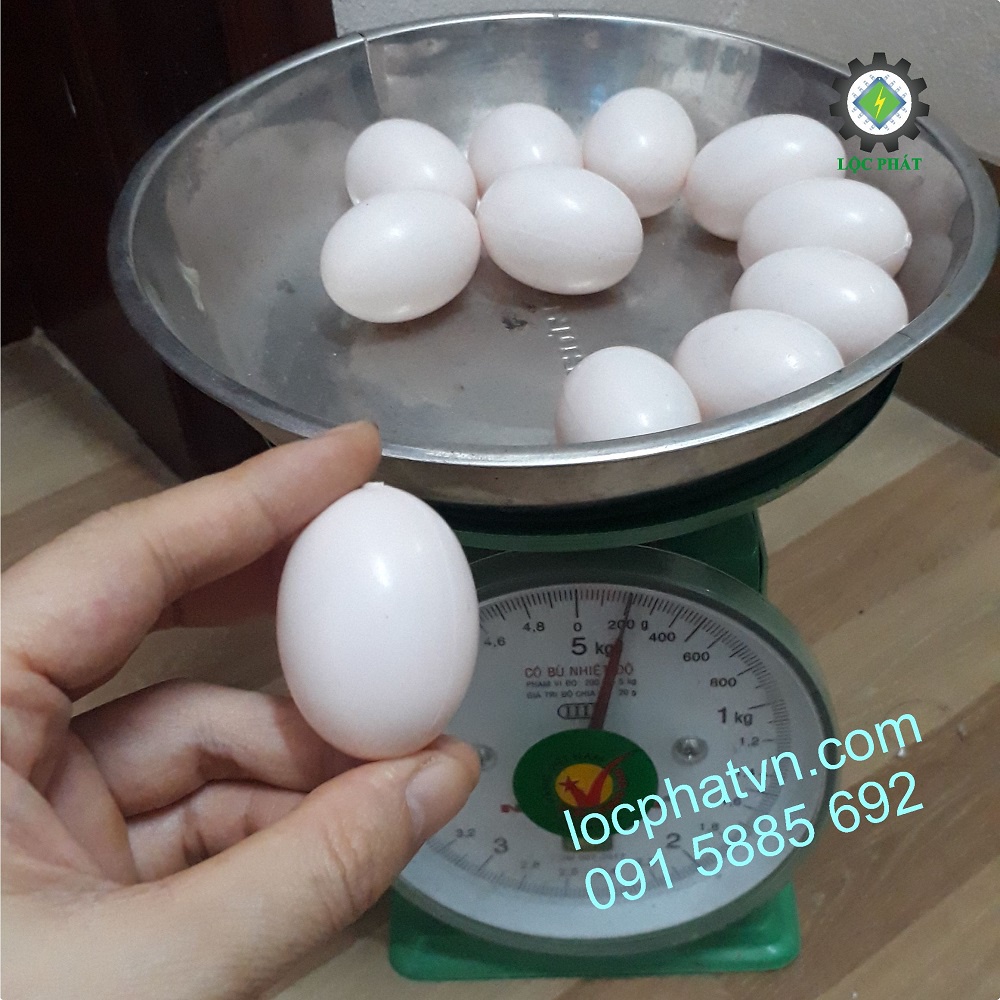 40 Trứng gà nhựa, mồi cho mái đẻ  40TRG-H