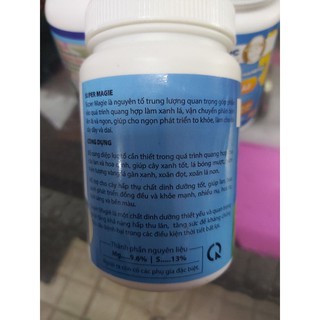 Phân Bón  Super Magie Tám Ngọc 100Gr - Khắc phục hiện tượng vàng lá trên cây