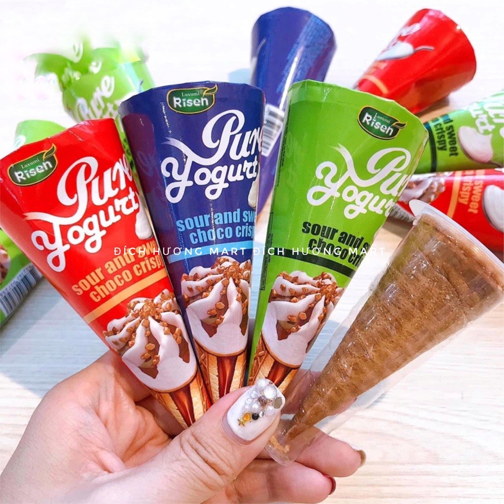 Bánh ốc quế Pure Yogurt Risen 320g