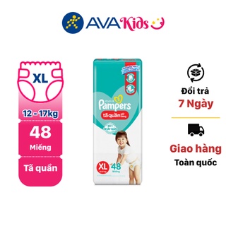 Tã quần Pampers Jumbo size XL 48 miếng