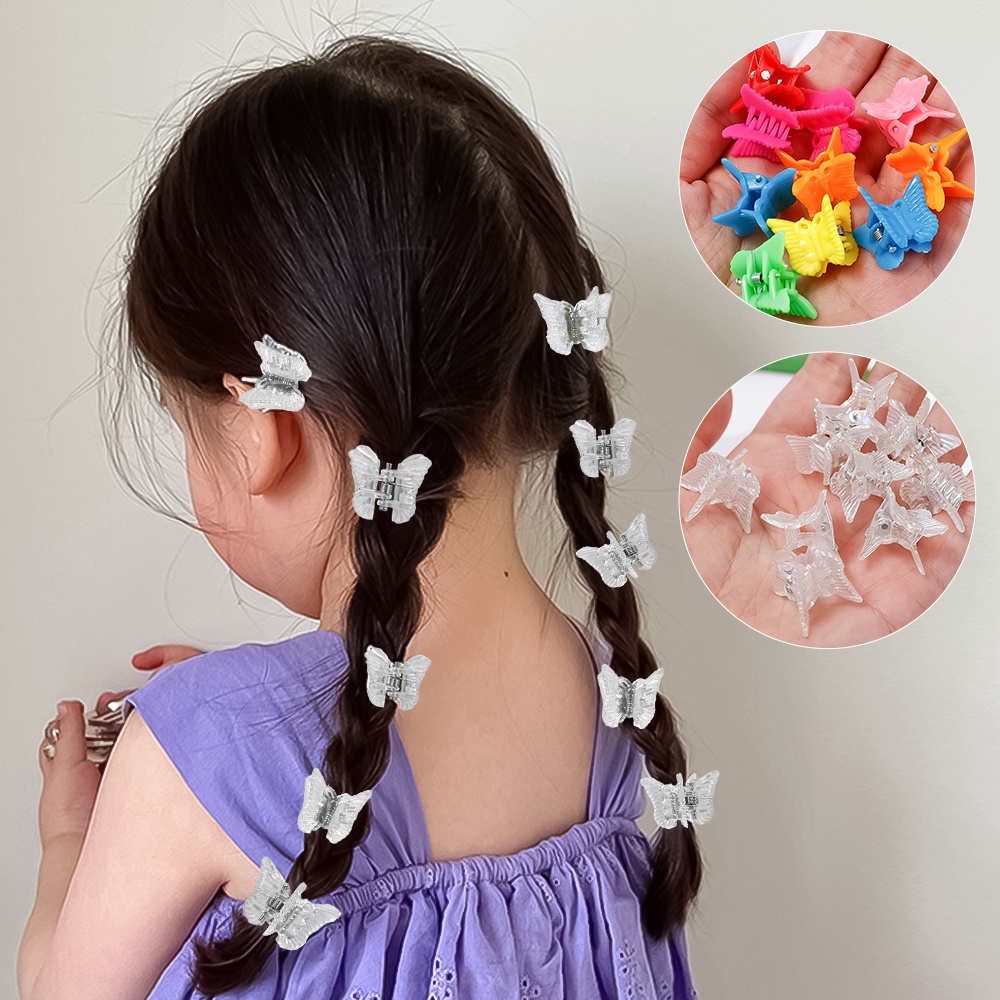 Kẹp Tóc Mini Hình Bướm 3D Dễ Thương Cho Nữ