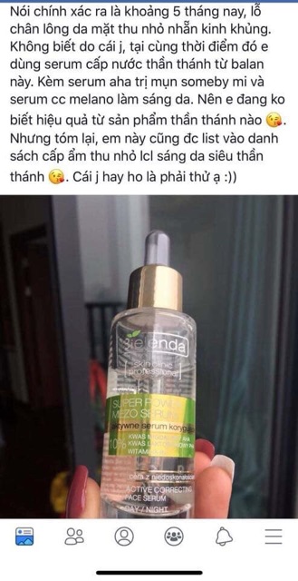 Bộ đôi: Serum và Kem Bielenda 10%