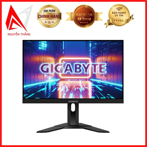 Màn hình GIGABYTE G24F 24inch/FHD/IPS/165Hz/1ms/300nits/HDMI+DP chuyên game new