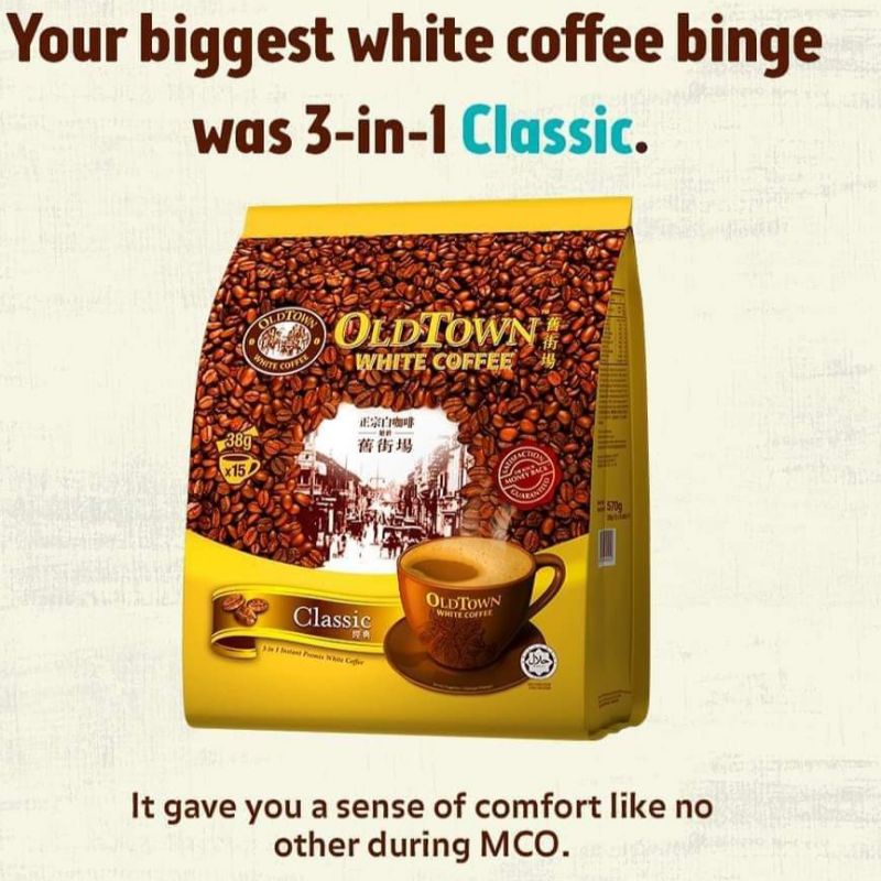 Oldtown White Coffee Classic Mal thumbnail