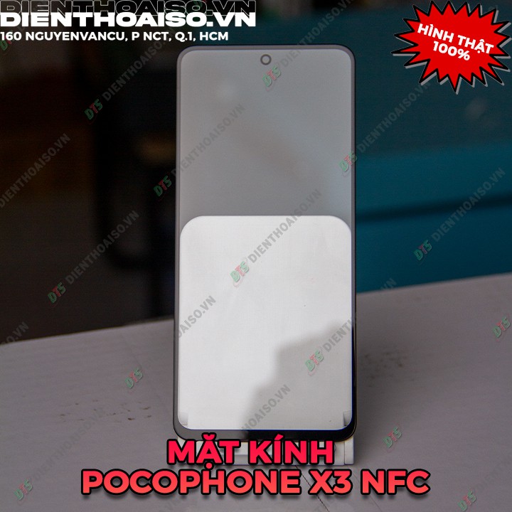 Kính Xiaomi Pocophone X3 NFC