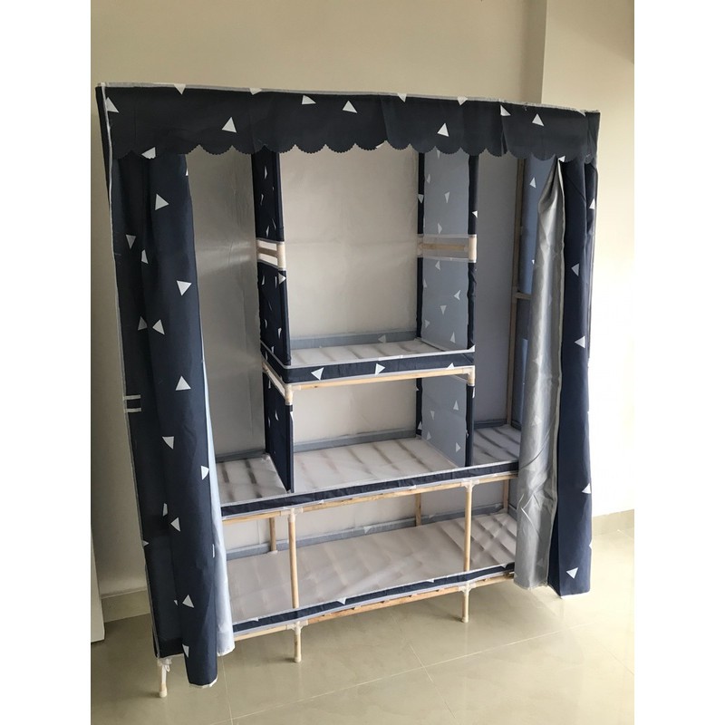 tủ vải Khung Gỗ Bọc Giá Rẻ Nhất