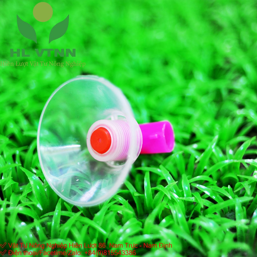 Vòi 1 nhựa trắng Phun cây Phun sương-VTNN HIỀN LƯỢT