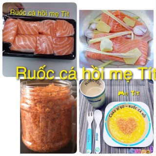 Combo ruốc cá hồi hoặc ruốc tôm sông 160g