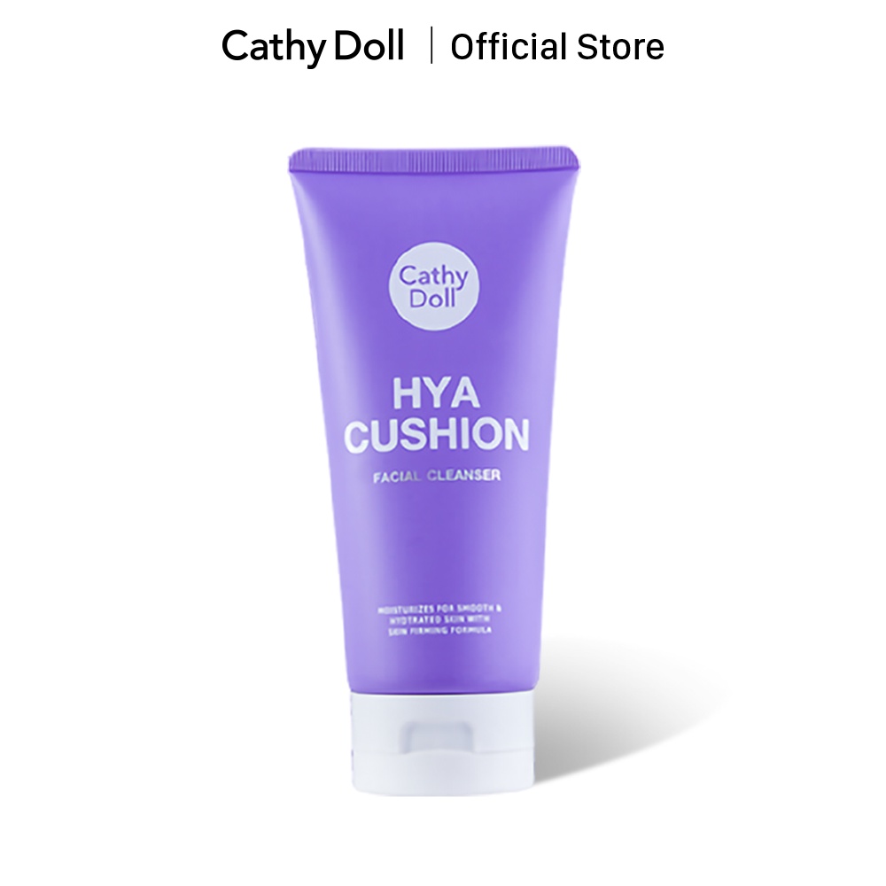 Sữa rửa mặt tạo bọt dưỡng ẩm da Cathy Doll Hya Cushion Facial Foam Cleanser 120ml