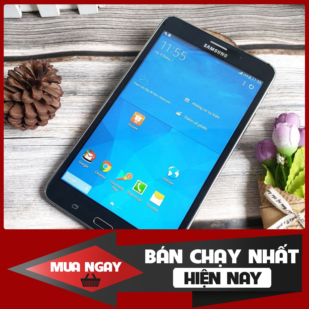 CHỈ HÔM NAY Máy tính bảng samsung galaxy tab 4- Chip lõi tứ, nghe gọi bình thường ^ | WebRaoVat - webraovat.net.vn