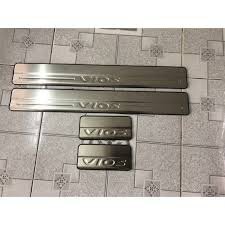 ỐP BẬC NGOÀI VIOS 2014 - 2018 INOX