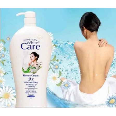 Sữa tắm dê White Care trắng mịn 1200ml - Sữa tắm Thái Lan chính hãng.