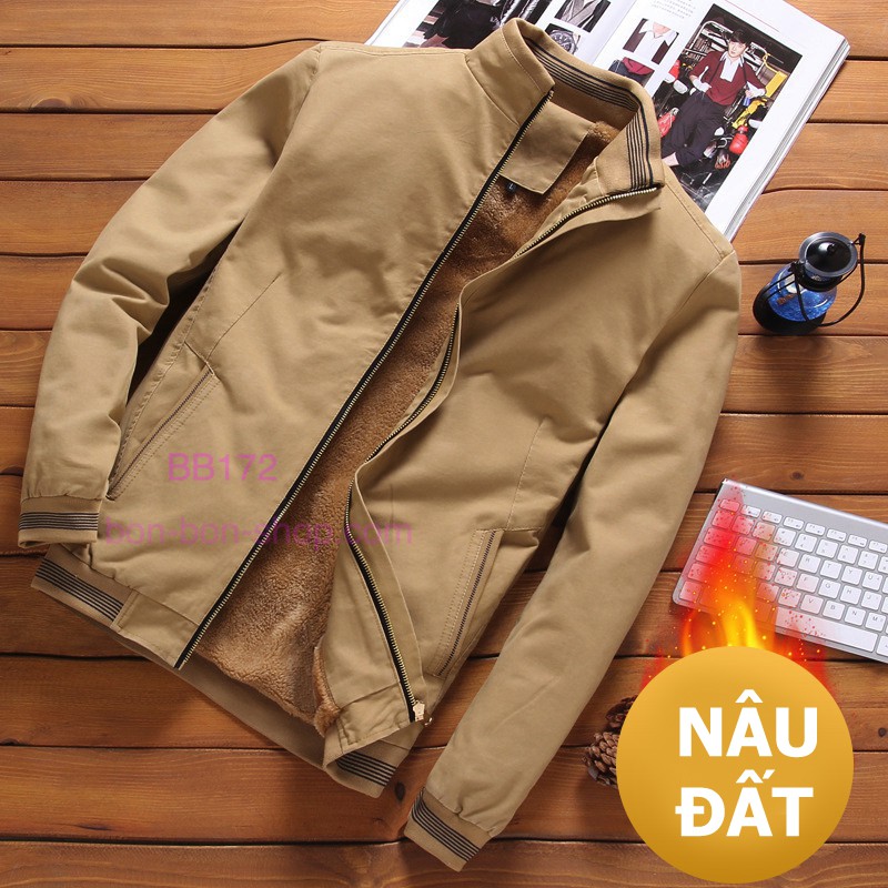 [Video] CÓ SẴN [loại 1] Áo Khoác Nam Áo Khoác Kaki Nam Lót Nỉ Lông Áo khoác nỉ loại 1 | BigBuy360 - bigbuy360.vn