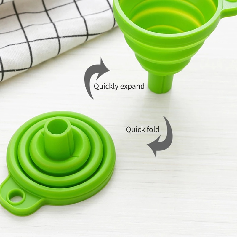 1 Phễu Silicone Có Thể Xếp Gọn Tiện Lợi