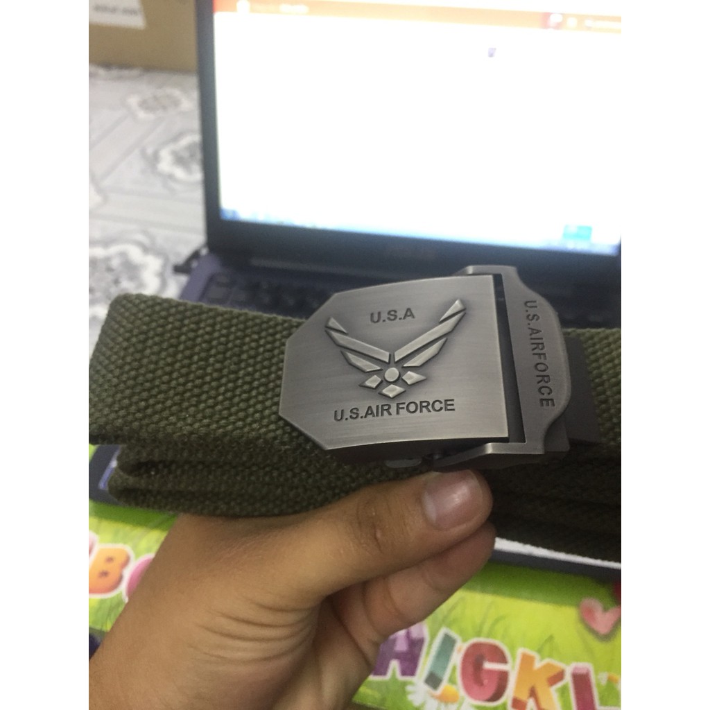 Dây Nịt Thắc Lưng Vải Dù Quân Đội Mỹ