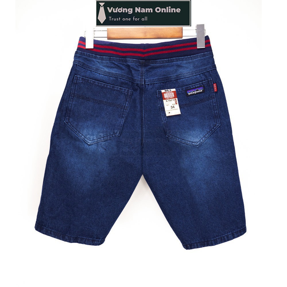 PR10 FGU Quần lửng nam jean lưng thun 64