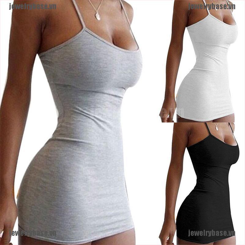 Đầm Dây Dáng Ôm Thời Trang Dành Cho Nữ