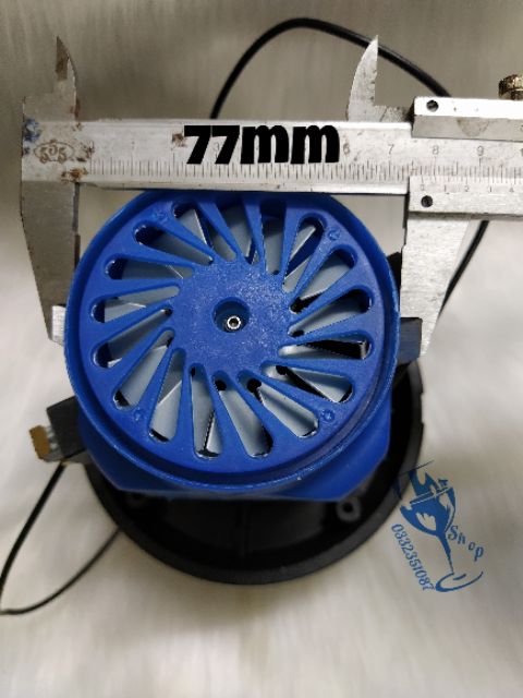 Động cơ hút bụi công nghiêp 1500w đường kính 142mm