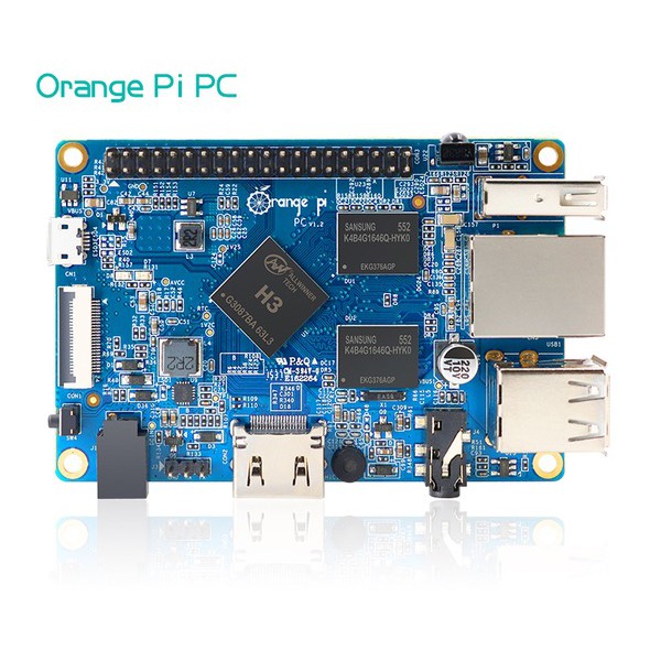 Máy tính nhúng Orange Pi Plus 2E ARM Cortex A7, RAM 2GB DDR3