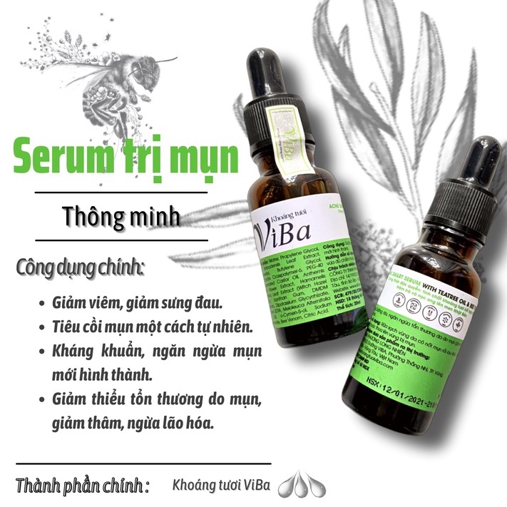 SERUM TINH CHẤT KHOÁNG TƯƠI VIBA 5ML