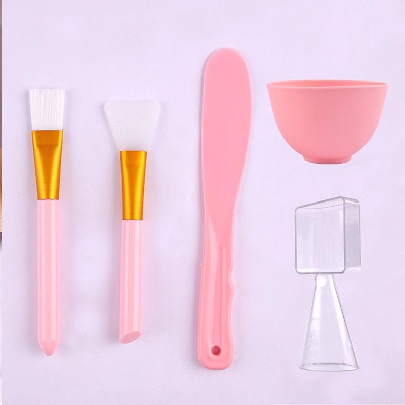Bộ 5 Dụng Cụ Trộn Đắp Mặt Nạ Chăm Sóc Da Cho Nữ