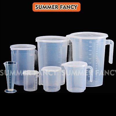 Ca đong chia vạch có nắp đậy, cốc định lượng 250ml, 500ml, 1L, 2L, 3.5L, 5L