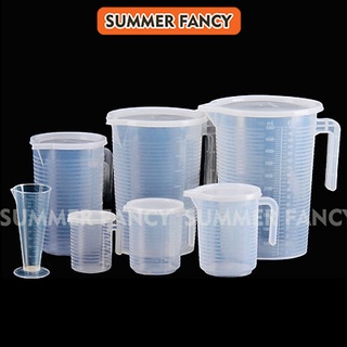 Ca đong chia vạch có nắp đậy, cốc định lượng 250ml, 500ml, 1L, 2L, 3.5L, 5L