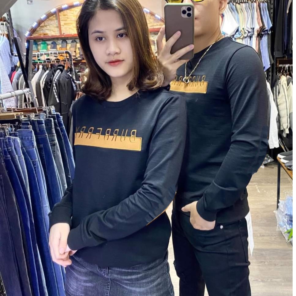 Áo thun nam tay dài vải mềm mịn, thoáng mát, co giãn tốt.