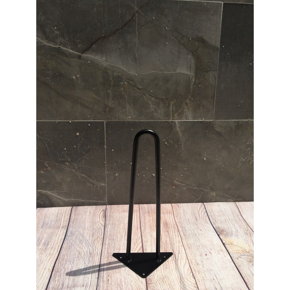 Chân Bàn Sắt Sơn Tĩnh Điện Cao Cấp 30cm Hairpin