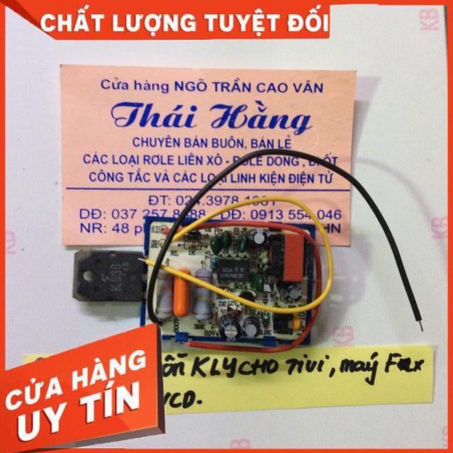 Bo mạch nguồn KLY cho tivi ,máy Fax ,DVD,VCD [FreeShip]